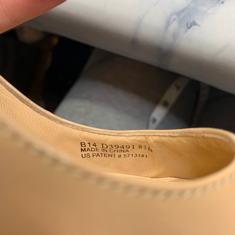 Cole Haan Nike Air Tan Nude High Heels Pumps - Picture 8 of 8